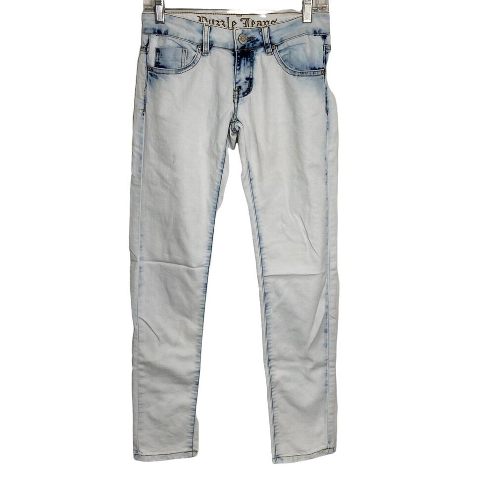Puzzle Jeans Womens Size 0 Light Wash Stretch Skinny